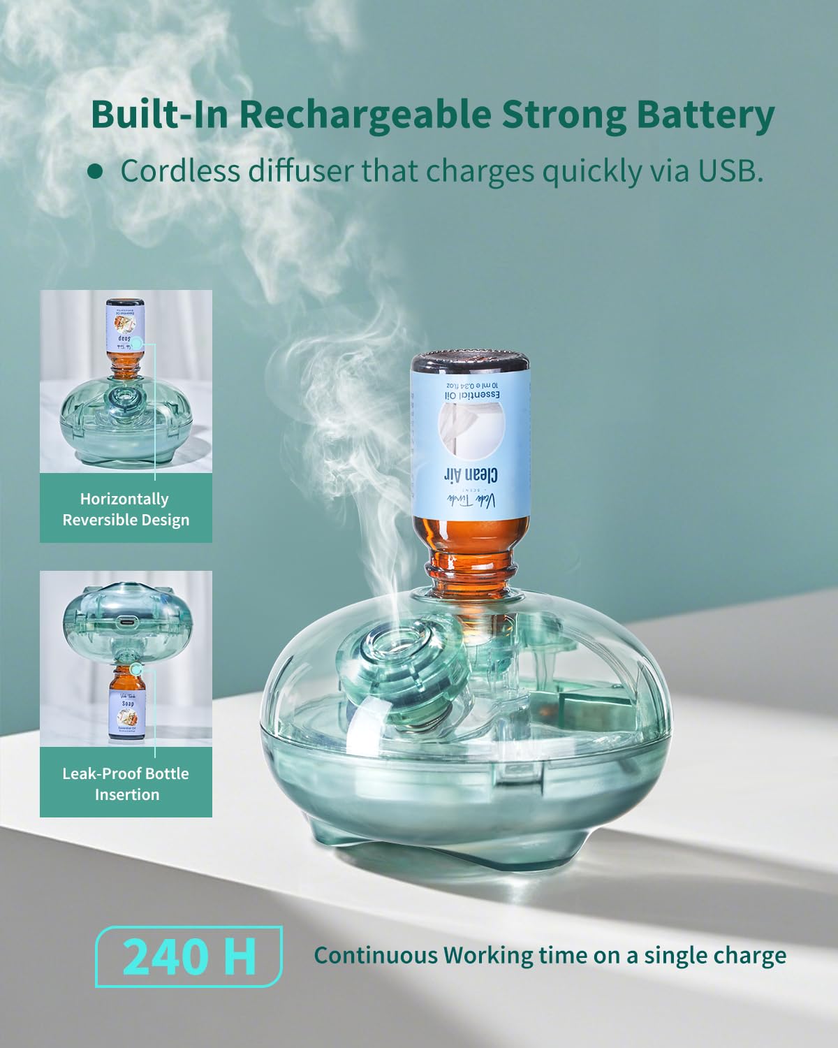 VEDA TINDA SCENT appareil silencieux idéal pour sommeil et travail