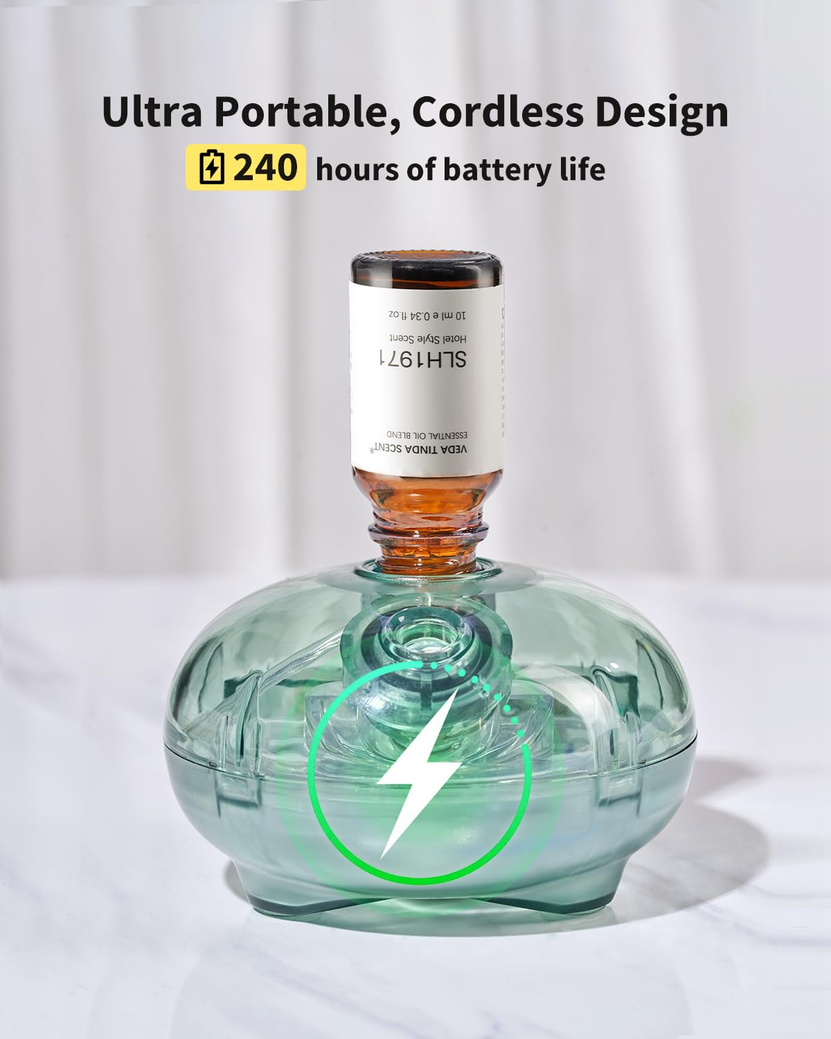 Mode intermittent VEDA TINDA SCENT pour économiser les huiles