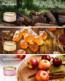 Parfum pomme cannelle de Veda Tinda Scent, atmosphère conviviale lors des fêtes.