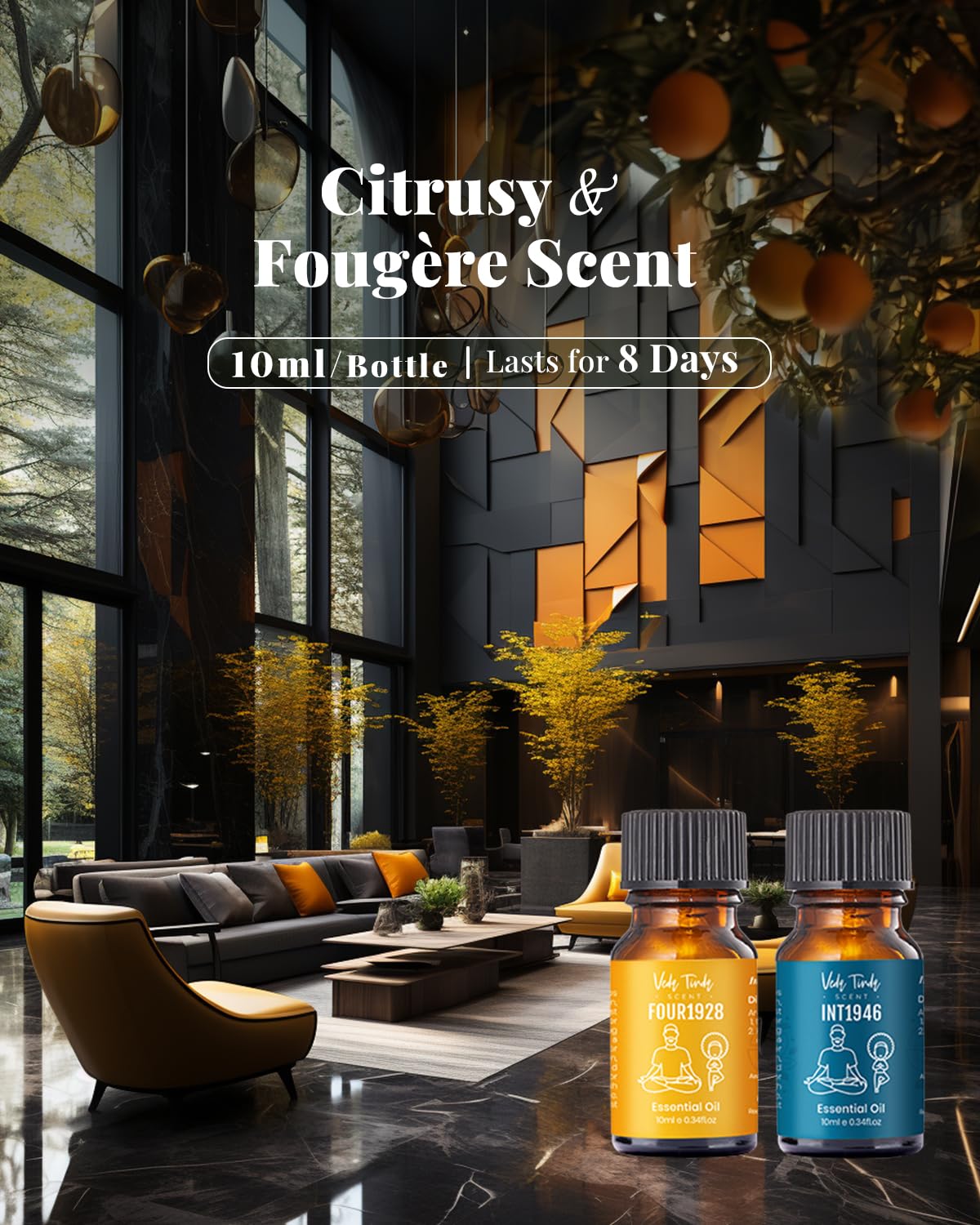 Utilisation polyvalente VEDA TINDA SCENT maison, bureau et voiture