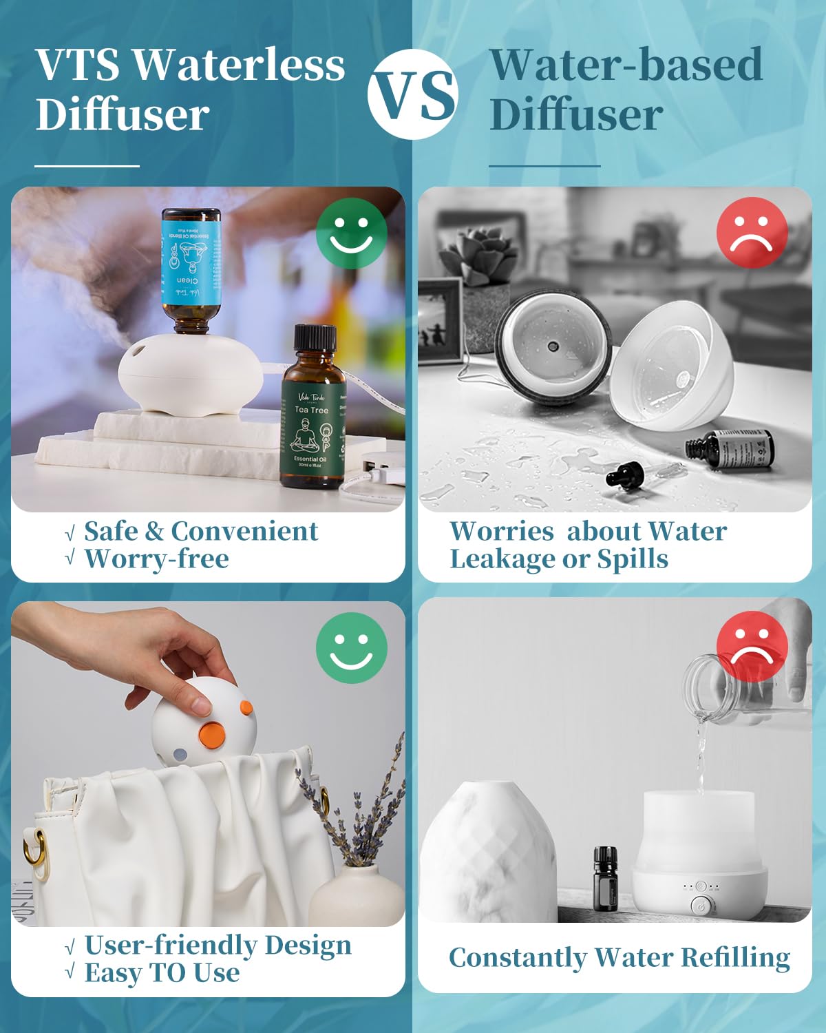 Ambiance apaisante dans le salon grâce au diffuseur VEDA TINDA SCENT.