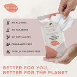 Veeda lingettes féminines offrant douceur et confort lors de l’utilisation quotidienne.