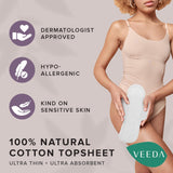 Veeda sans parfum, douceur et confort nocturne.