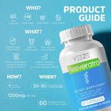 Ingrédients issus de Polygonum cuspidatum dans la formule VEEZE Resveratrol.