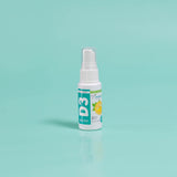 D3 spray Vegan Life Nutrition directement en bouche pour absorption pratique.