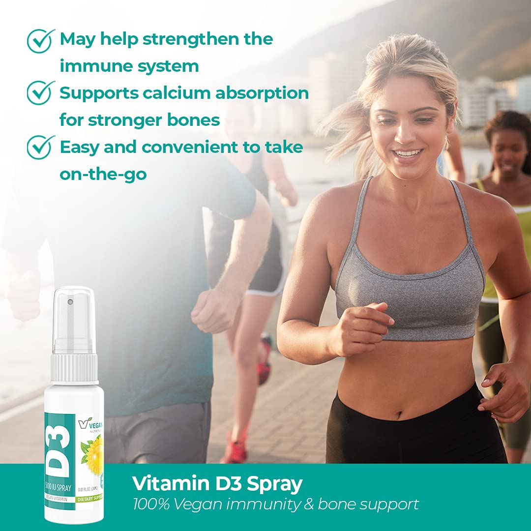 Vegan Life Nutrition Vitamine D3 5000 UI spray, application buccale rapide