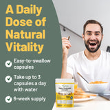 Vegan Vitality Multi Champignons – dosage quotidien simple et pratique.
