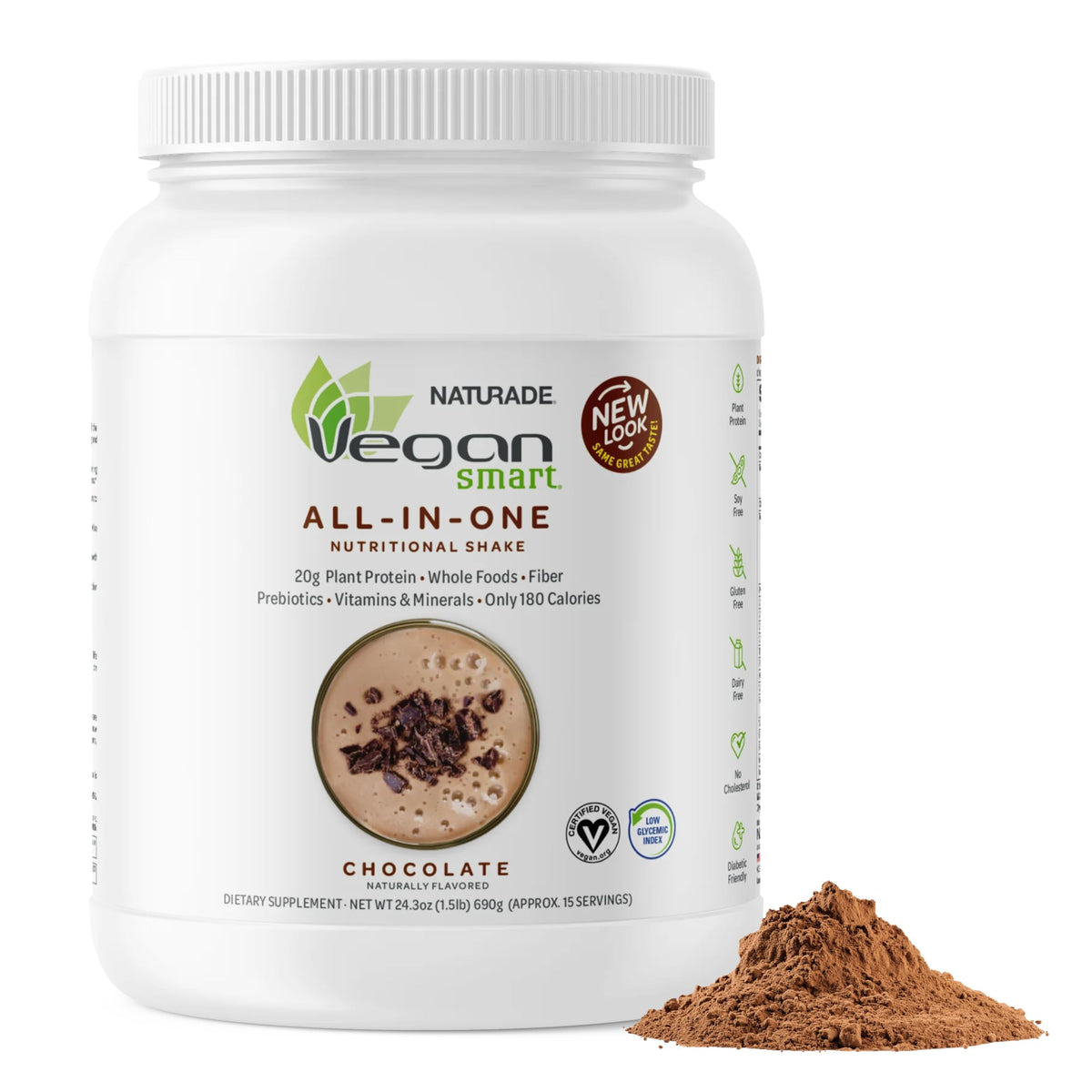 Shake protéiné végétal Vegansmart Naturade pour une nutrition complète