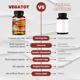 VEGATOT GlucoSavior mélange de 10 herbes, formulation puissante