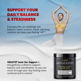 VEGATOT neuf ingrédients – complexe synergique pour le bien-être mental.