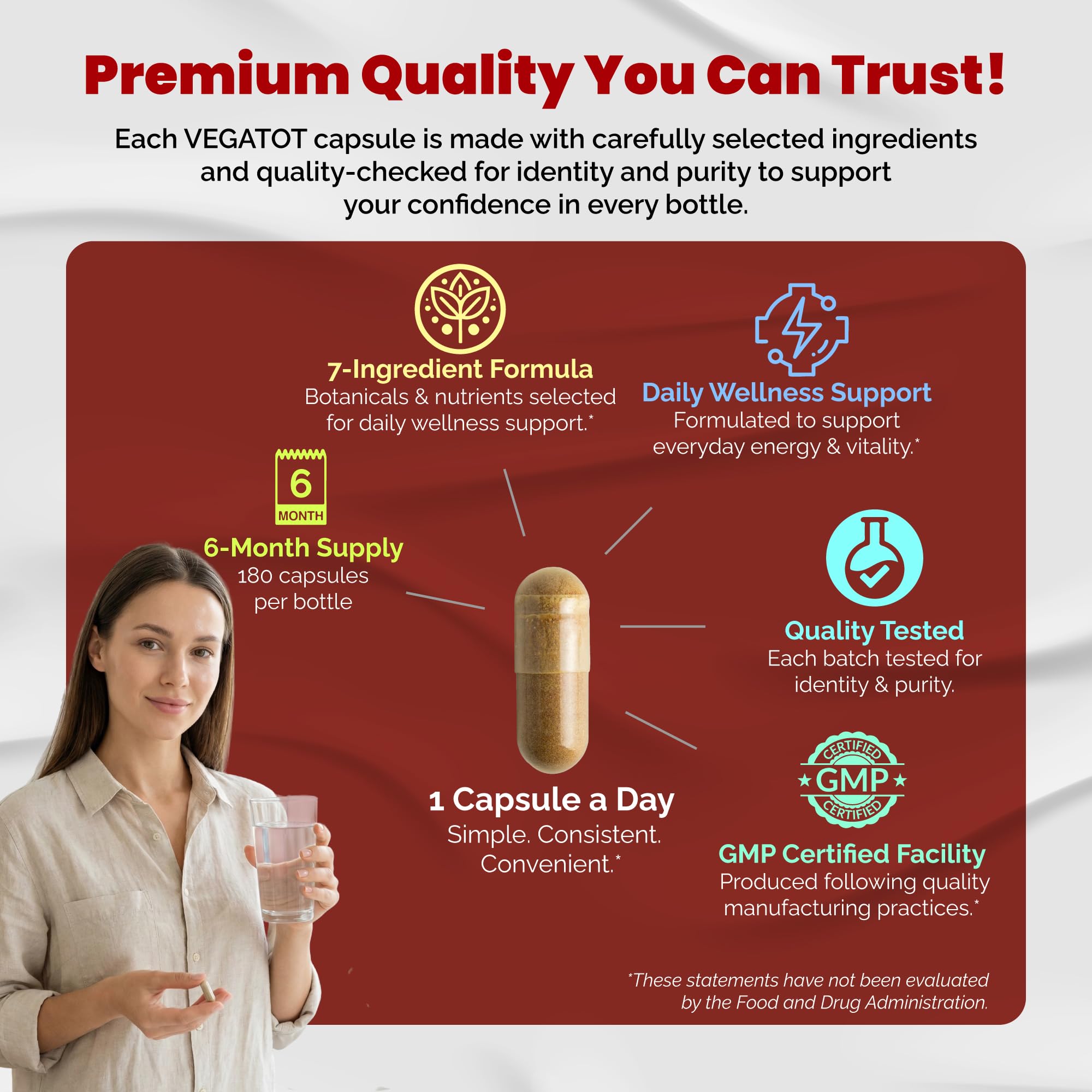 VEGATOT – Capsule Tribulus Terrestris, formulation complète pour le bien-être.