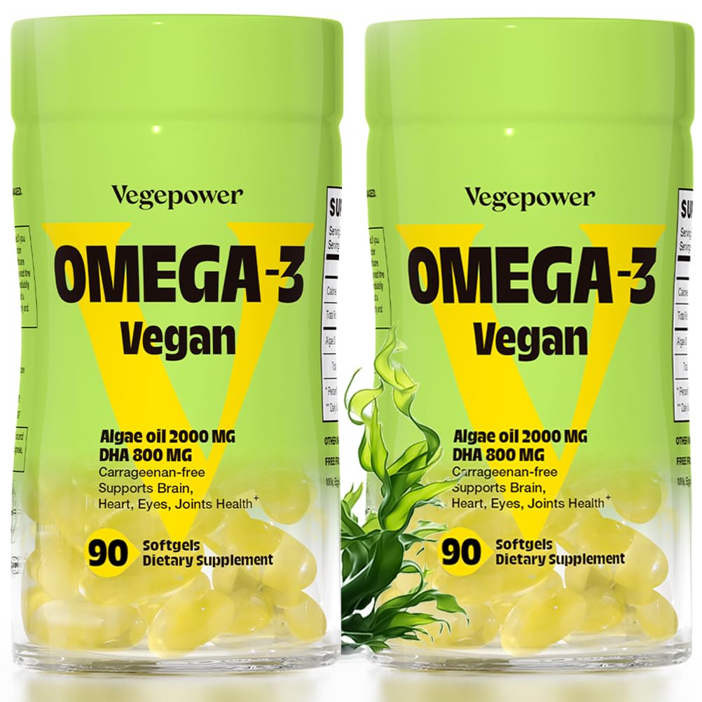 VEGEPPOWER DHA algue – bouteille de gélules, routine végétale pratique