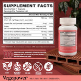 VEGEPOWER Fer Bisglycinate gelules dans une boite cartonne, presentation pratique.