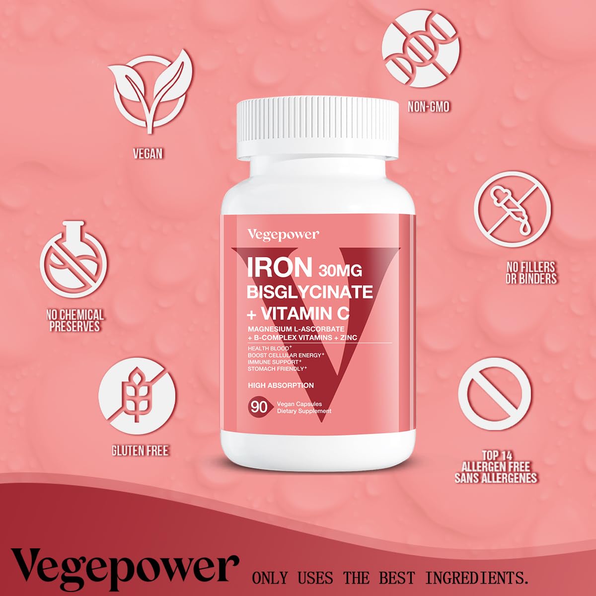 VEGEPOWER prise quotidienne — routine matinale avec eau et capsule