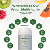 VEGETOLOGY MultiVit – complexe superfood offrant un soutien antioxydant naturel.