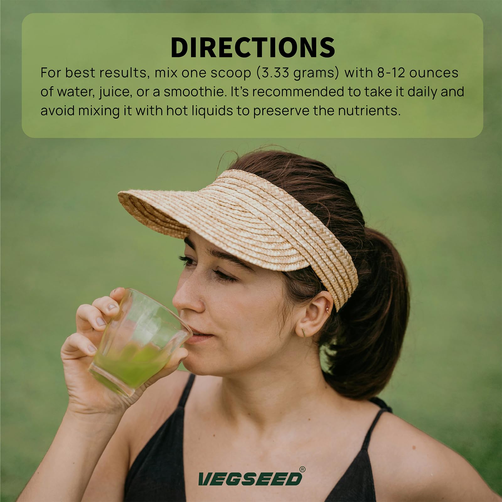 Vegseed Immunity Greens Powder – ingrédients naturels et bienfaits visibles