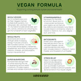 Vegseed Immunity Greens Powder – smoothie vert, boisson nutritive après une activité