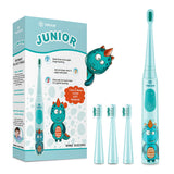 Brosse à dents électrique Vekkia pour enfants, design animal, rechargeable.