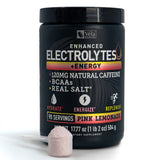 Véla Pre-Workout: étiquette détaillée avec informations nutritionnelles et ingrédients.