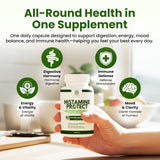 Magnesium dans Velluré Histamine Protect, soutien du métabolisme et du bien-être.