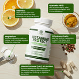 Quercétine dans Velluré Histamine Protect, soutien naturel après repas.