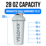 Bouteille VELOMIX durable et robuste adaptée à l'utilisation quotidienne.