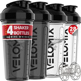 VELOMIX Bouteille Shaker versement étanche utile en déplacement pour shakes sans fuite.