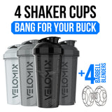 Shaker VELOMIX sans BPA et sans BPS, sécurité des préparations.
