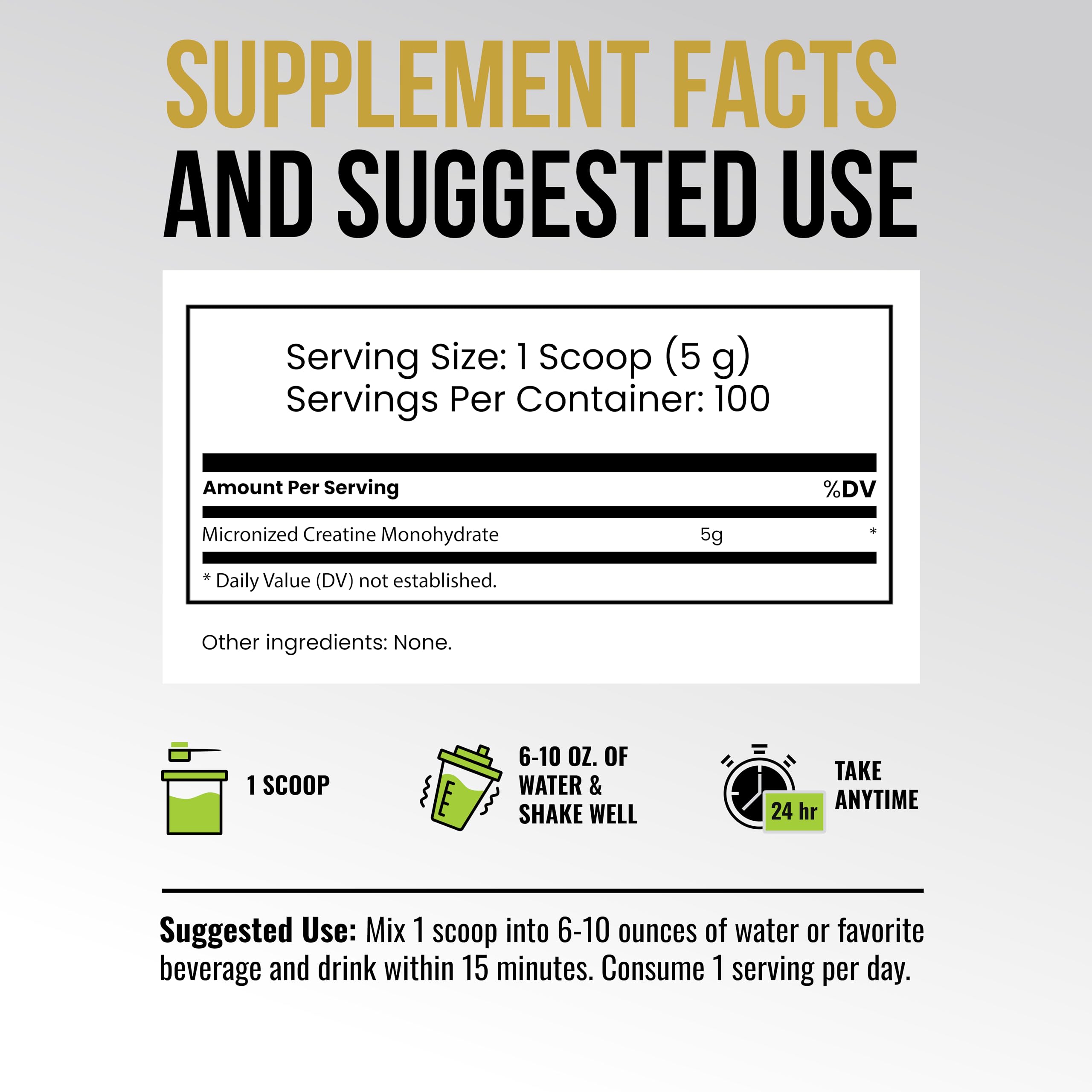 VELOMIX poudre créatine – dosage fixe de 5 g par portion.