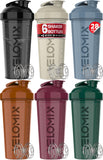 VELOMIX ensemble 6 bouteilles shaker 28oz : anti-fuite idéale pour entraînement propre.