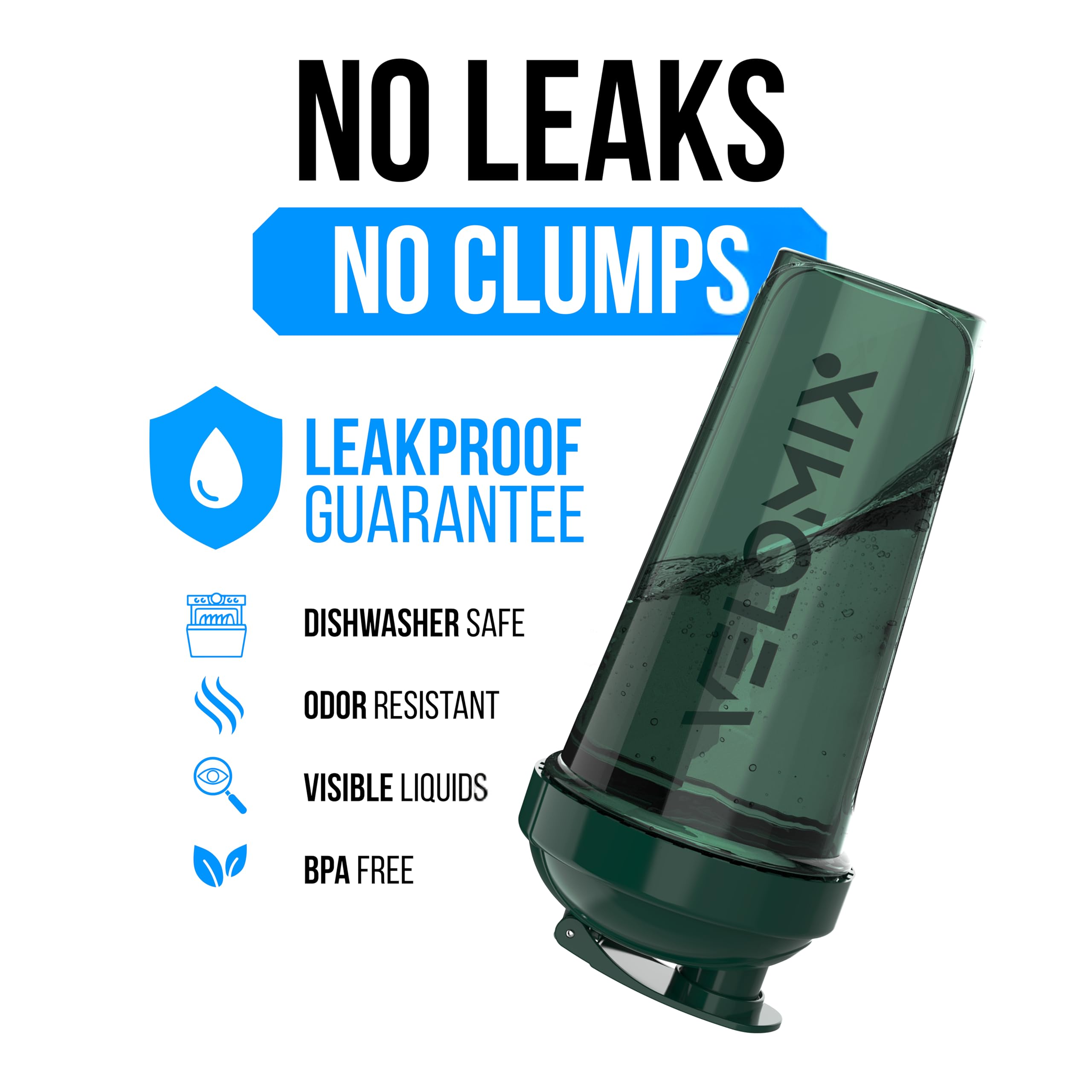 VELOMIX nettoyage rapide bouteille shaker 28oz, pratique pour sessions en déplacement.