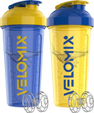 VELOMIX: pack deux bouteilles shaker 28oz, pratique et sans fuite.