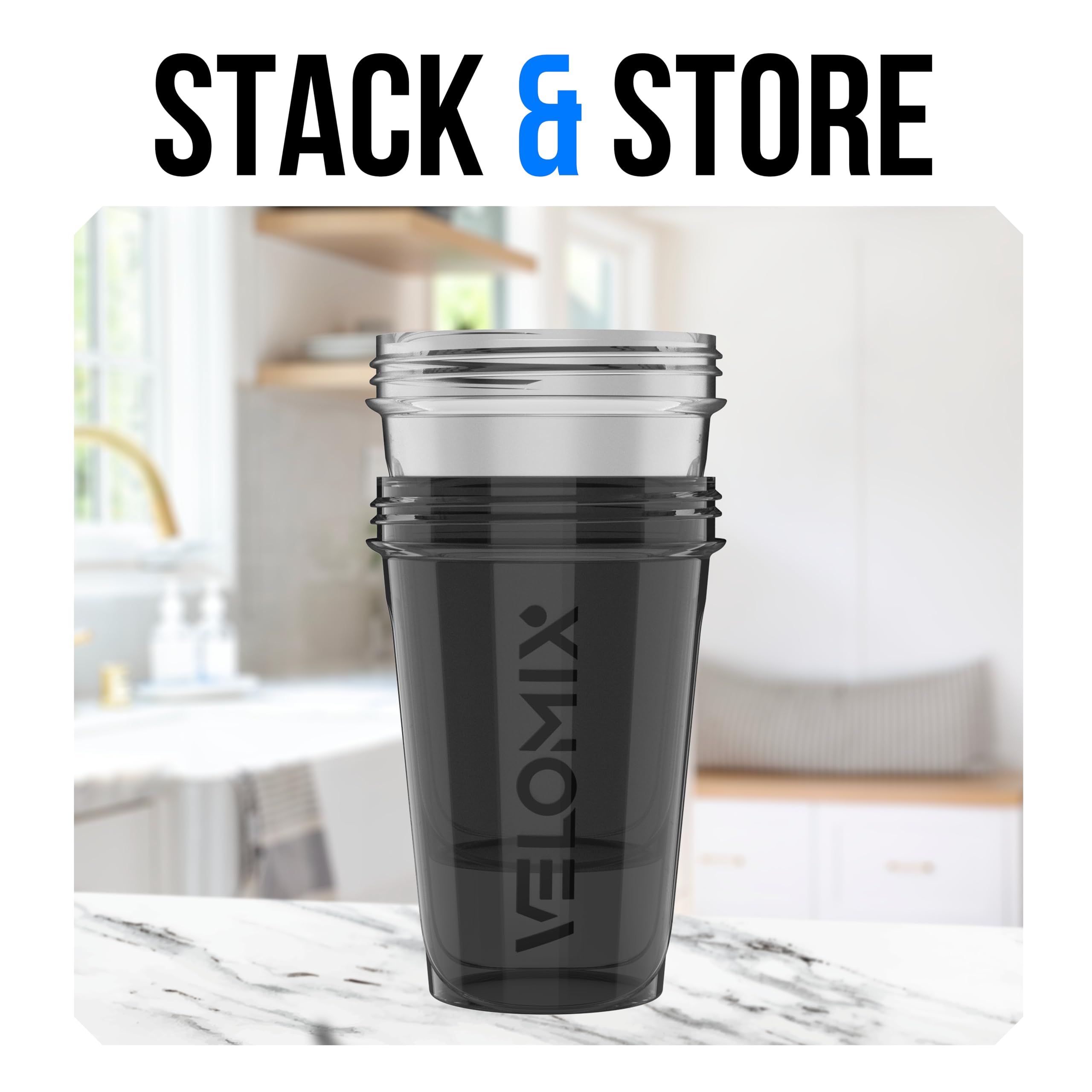 VELOMIX shaker disponible en plusieurs couleurs et tailles pour votre style.
