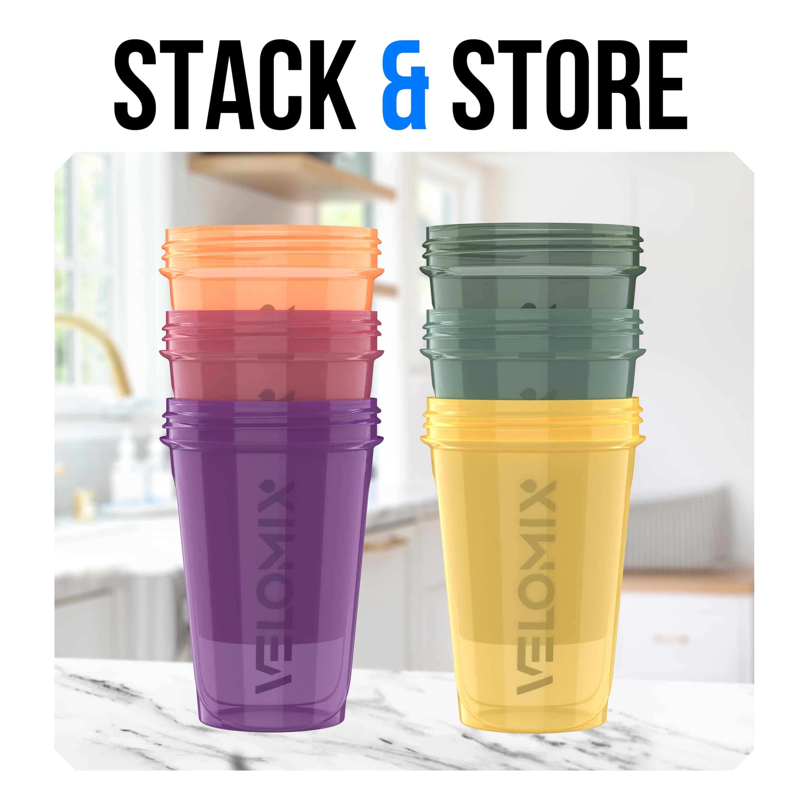 VELOMIX utilisable au sport ou au bureau, pratique et durable.