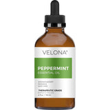 Velona huile essentielle menthe poivree pour cheveux, equilibre le cuir chevelu et apporte douceur.