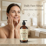 Velvoria Naturals huile jojoba origine Israël et certification biologique
