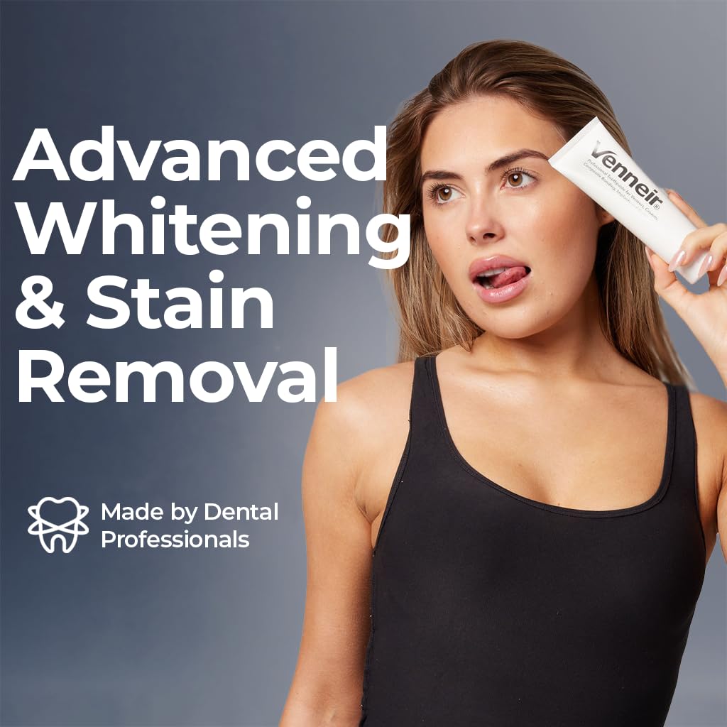 Venneir dentifrice professionnel blanchiment: sourire plus lumineux sans abrasifs.