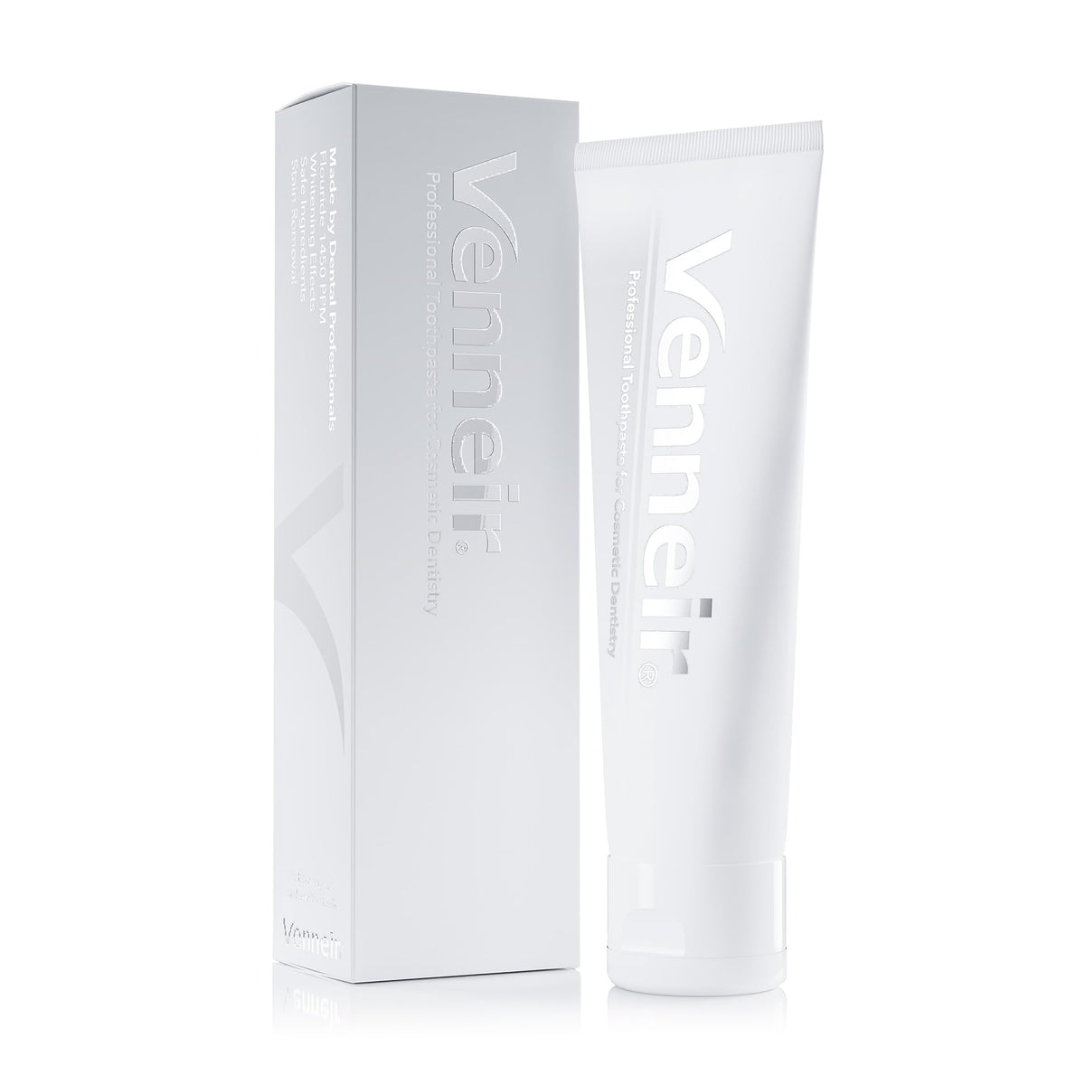 Venneir dentifrice professionnel emballage: soin ciblé pour restaurations et couronnes.