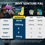 Boîte Venture Pal 30 sachets électrolyte, format pratique en voyage