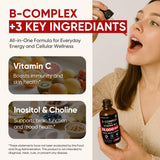 Venture Pal vitamine C liquide, immunité et protection antioxydante.