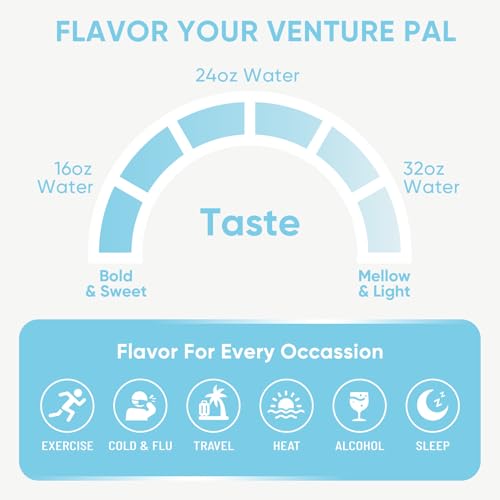 Vegan et sans OGM, Venture Pal convient à un mode de vie actif.