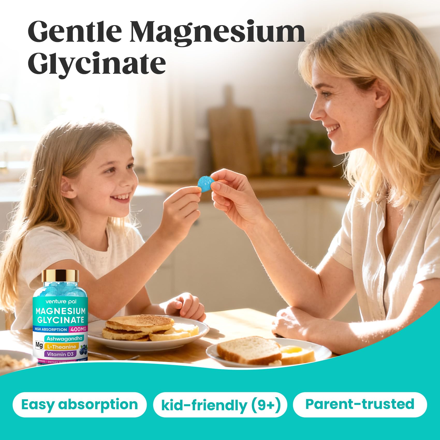 Gommes Venture Pal CoQ10 pour énergie naturelle.