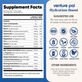 Venture Pal hydratation keto et vegan, zéro sucre.