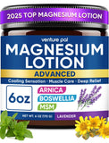 Lotion Venture Pal magnésium Arnica MSM Boswellia: application apaisante après l'effort.