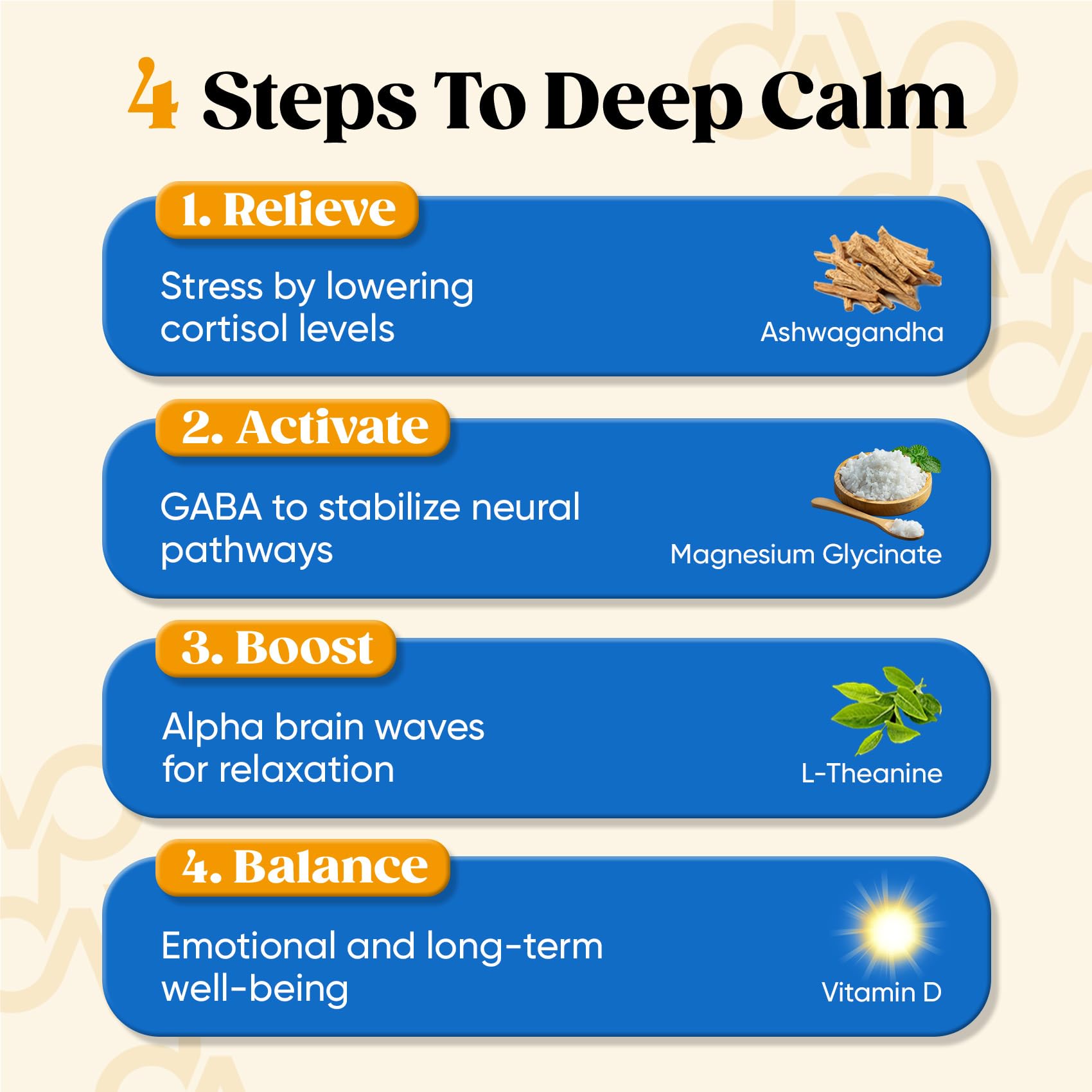Mélange Calm Venture Pal avec magnésium glycinate pour apaiser le corps.