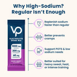 Venture Pal Sachet Électrolyte Saveur Naturelle, goût agréable