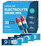 Le sachet Venture Pal montrant l’électrolyte au sodium élevé pour une hydratation rapide.