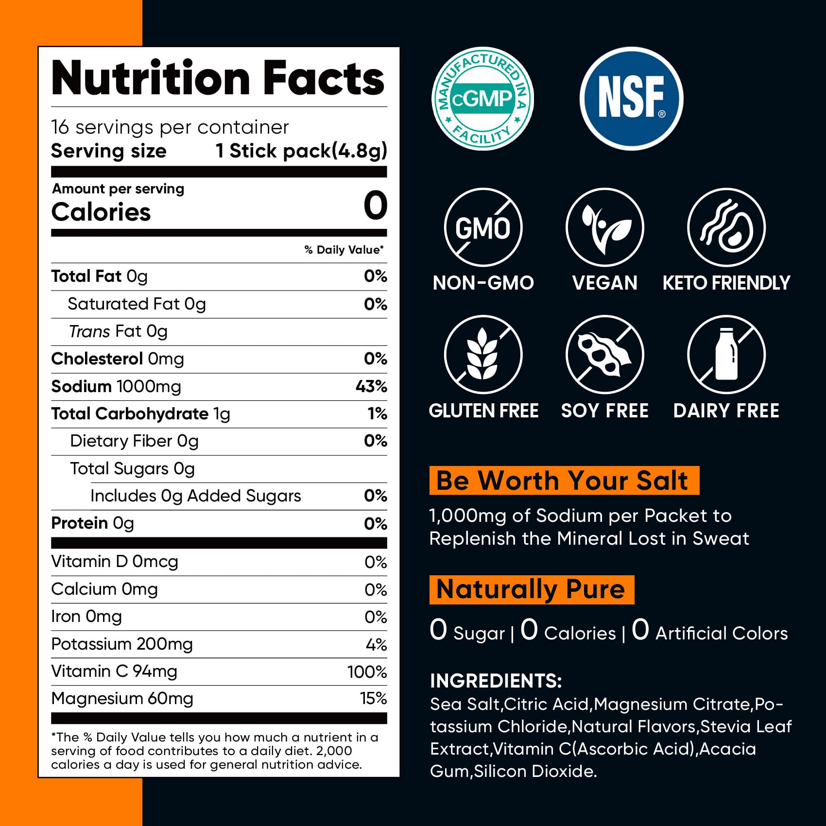 Venture Pal sachet testé et certifié, hydratation fiable.