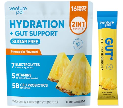 Venture Pal sachets d'hydratation en eau, pratique pour boire rapidement