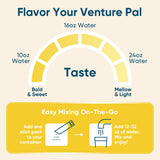 Hydratation rapide en déplacement: poudre d'électrolytes Venture Pal.